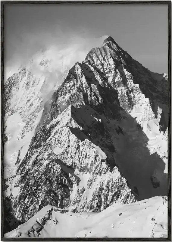Mont Blanc 2 – Poster / 8 » x 12 » in / No