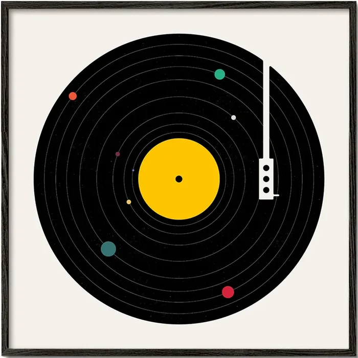 Music Everywhere – Poster / 20 » x 20 » in / No