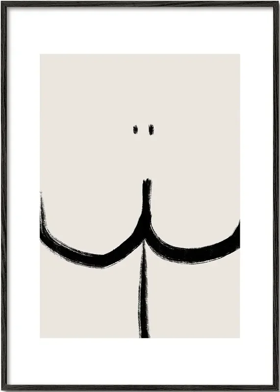 Nude look 1 – Poster / 8 » x 12 » in / No