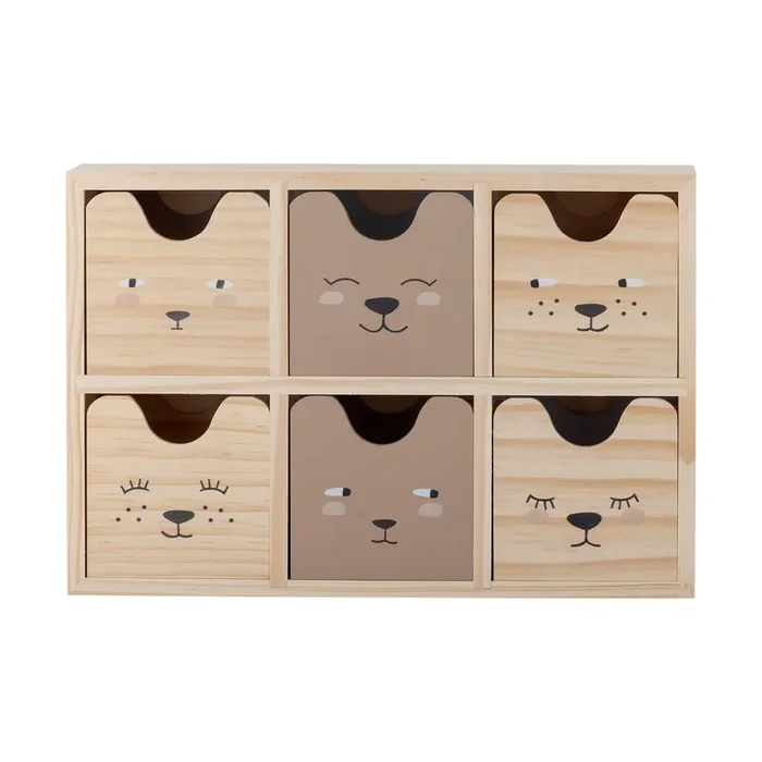 Offerta Limitata Estantería pequeña Calle 6 cajones 27×18 cm | Bloomingville | Tienda online