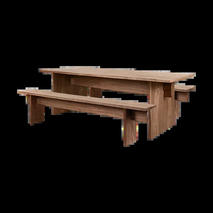 Ordina Subito Mesa de comedor Bookmatch con bancos 220 cm | Hem | Tienda online