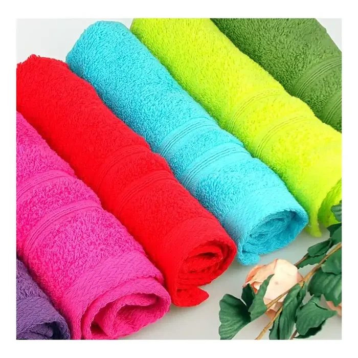 Pack 12 toallas de mano algodón rizo americano 30×50 cm