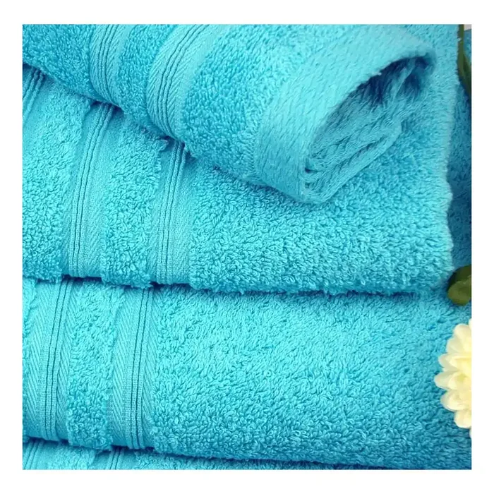 Pack 3 toallas de ducha algodón rizo americano 70×140 cm