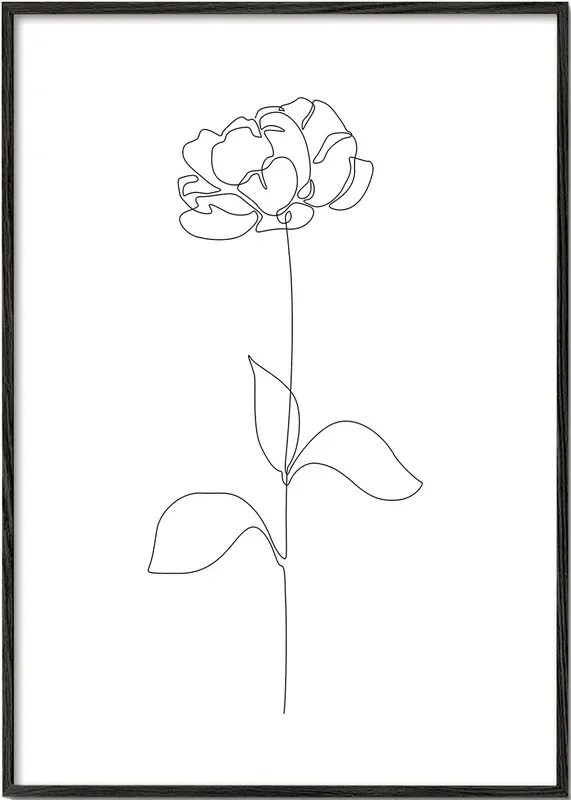 Peony – Poster / 8 » x 12 » in / No