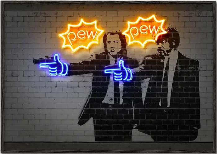 Pew Pew – Poster / 8 » x 12 » in / No