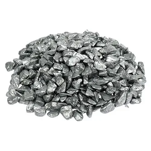 Piedras decorativas 9mm – 13mm 2kg plata