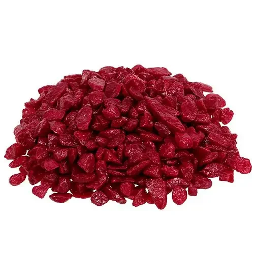 Piedras decorativas 9mm – 13mm fucsia 2kg