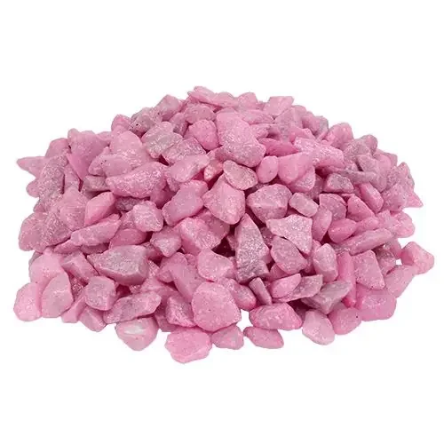 Piedras decorativas 9mm – 13mm rosa 2kg
