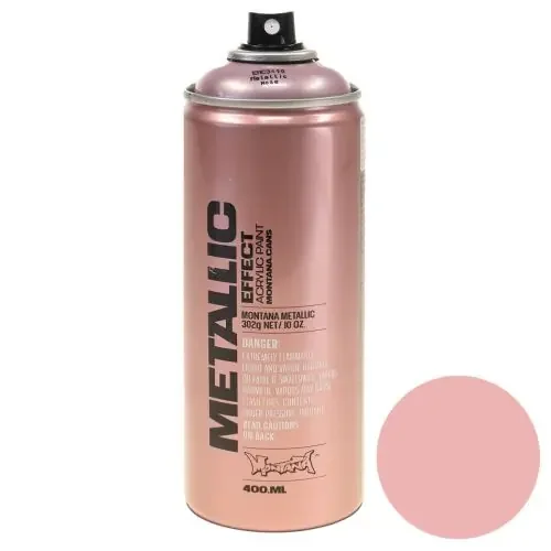 Pintura efecto spray spray pintura metalizada rosado bote 400ml