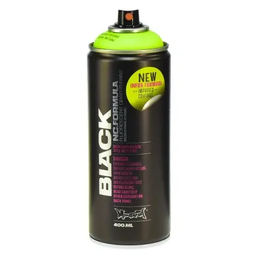 Pintura en aerosol de color amarillo fluorescente neón 400 ml
