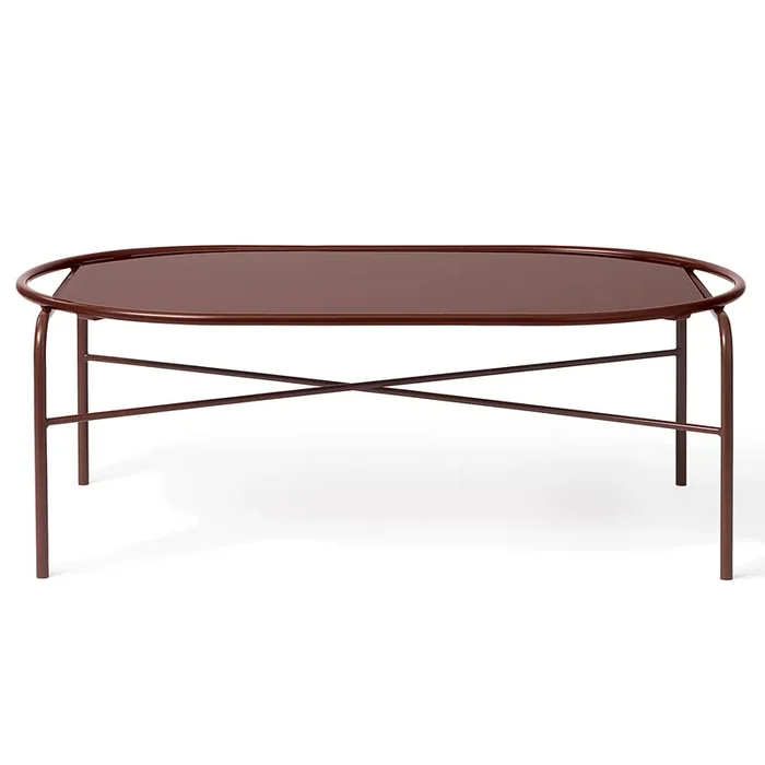 Popolare Mesa de centro ovalada Secant | Warm Nordic | Tienda online