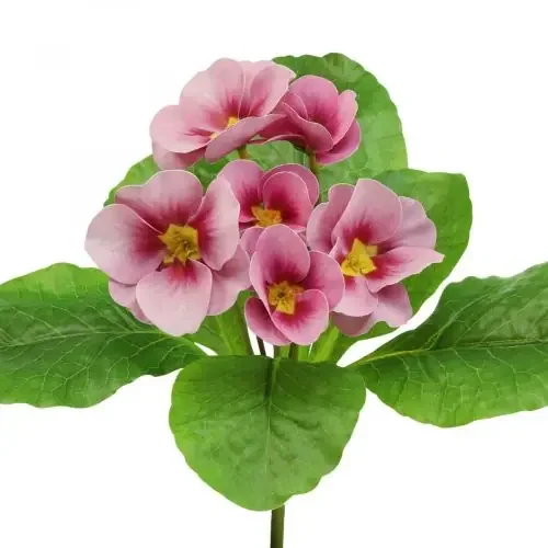 Prímulas Flores Artificiales Prímulas Rosa H25cm
