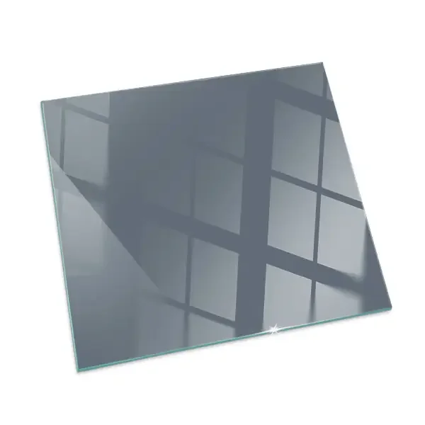 Protector suelo para estufa de leña rectangular Color azul oscuro