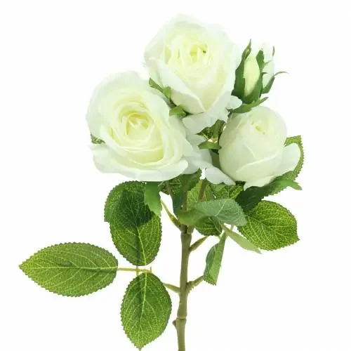 Rosa blanca 40cm
