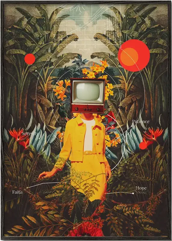 She Came From The Wilderness – Poster / 8 » x 12 » in / No