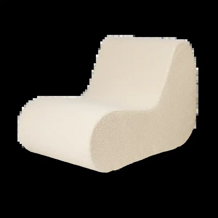 Sofá modular Rouli center module pure bouclé | Ferm Living | Tienda online Economico