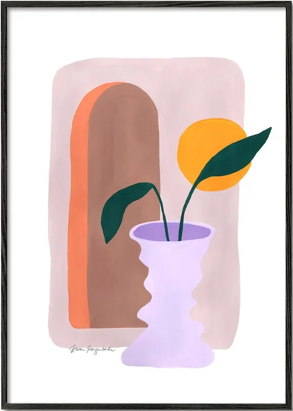 Strelitzia & Sunshine – Poster / 8 » x 12 » in / No