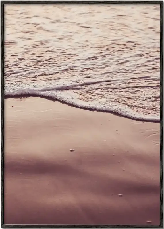 Sunset Waves – Poster / 8 » x 12 » in / No