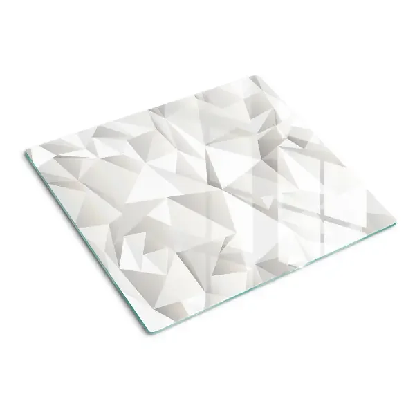 Tabla de cortar de cristal Motivo de formas geométricas