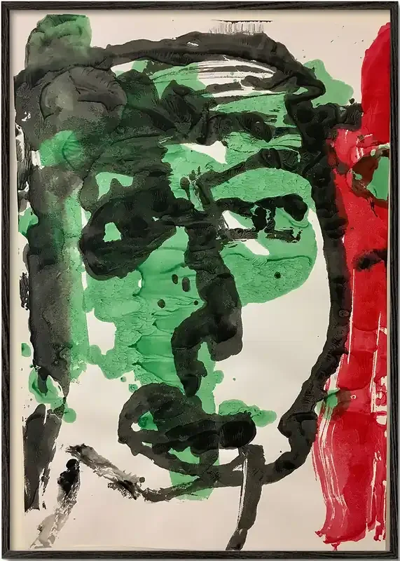 The face – Raúl Sánchez – Poster / 8 » x 12 » in / No