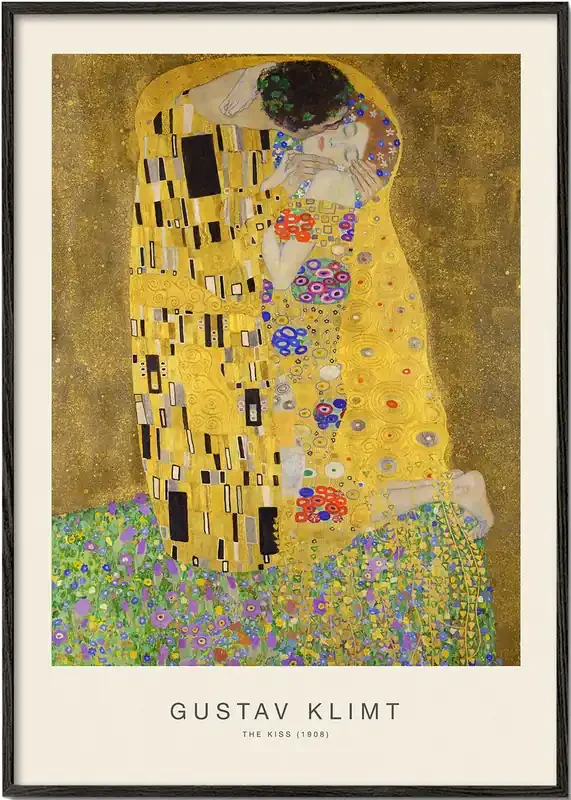 The Kiss (Special Edition) – Gustav Klimt – Poster / 8 » x 12 » in / No