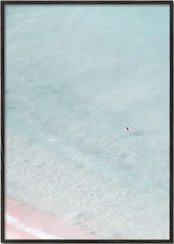 The swimmer – Poster / 8 » x 12 » in / No