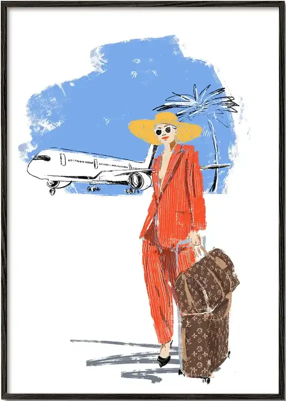 Travel – Poster / 8 » x 12 » in / No