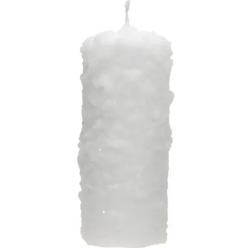 Velas de Adviento, velas de pilar, velas de bola de nieve 150/60 mm 4 piezas