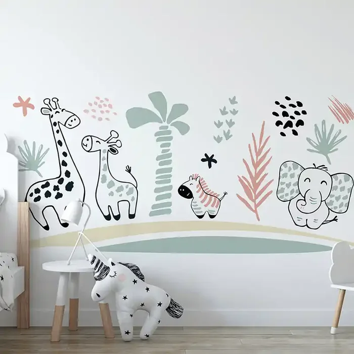 Vinilo infantil Forest friends