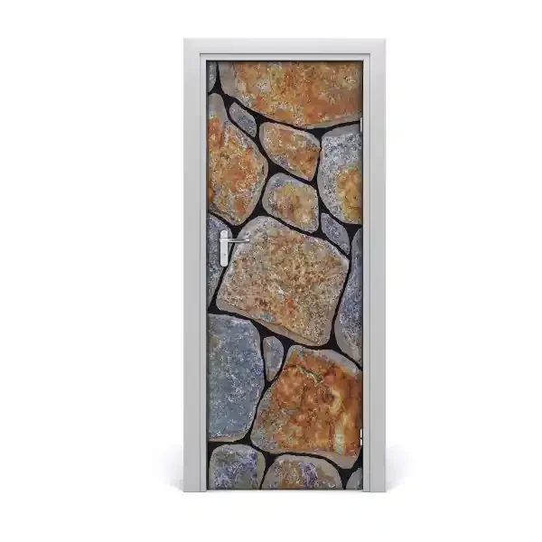 Vinilo para puerta Fondo de piedras