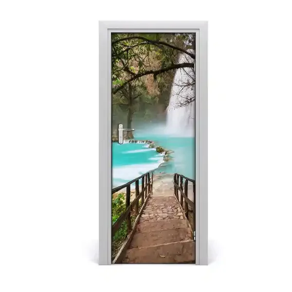 Vinilo para puerta Salto de agua méxico