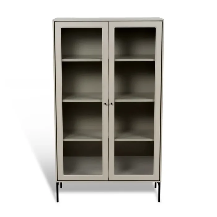 Vitrina Volt 130 cm beige | Mavis | Tienda online Occasione Imperdibile