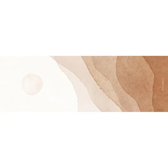 Yoga mat Acuarela sol 180 x 60 cm